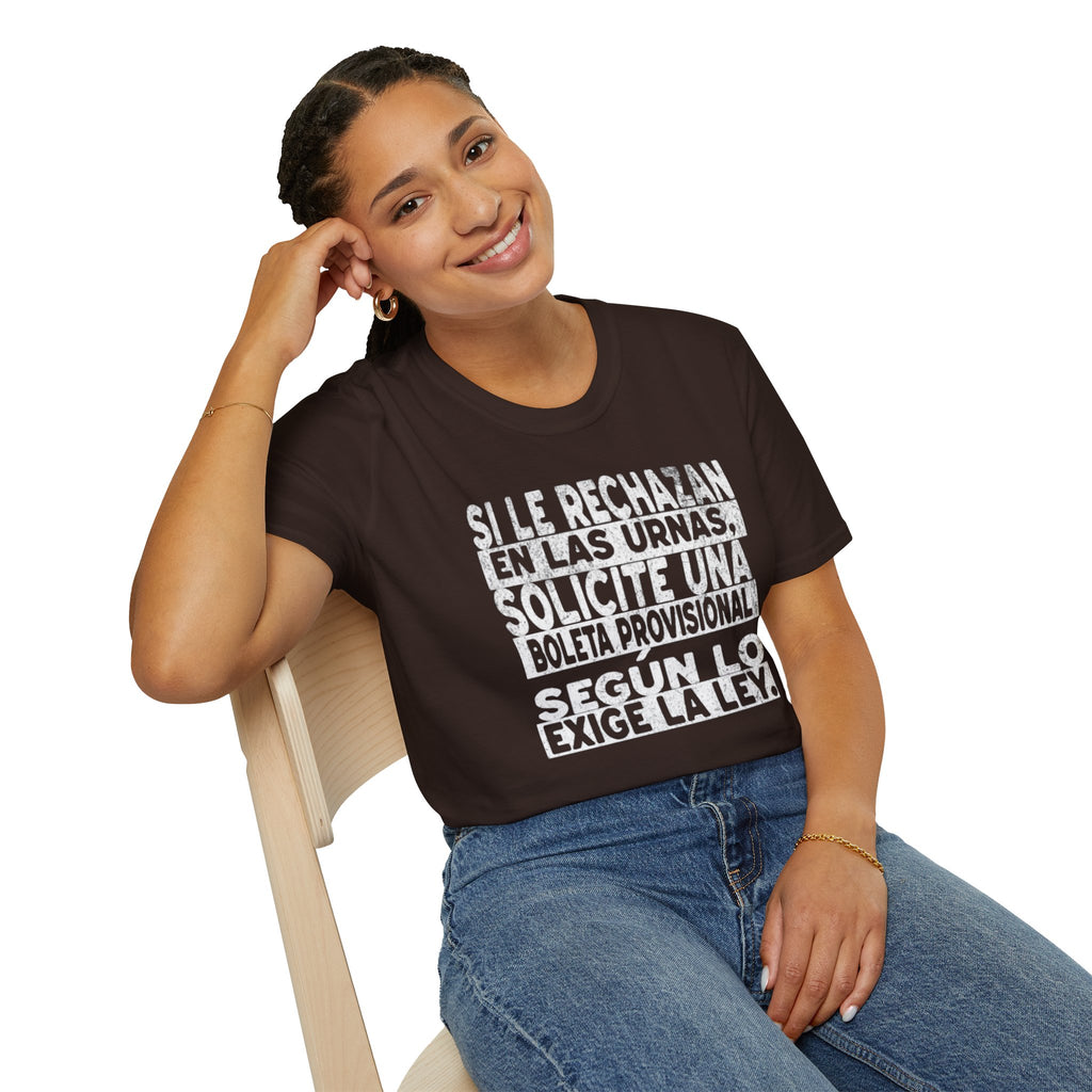 Know Your Rights Voting Spanish T-Shirt