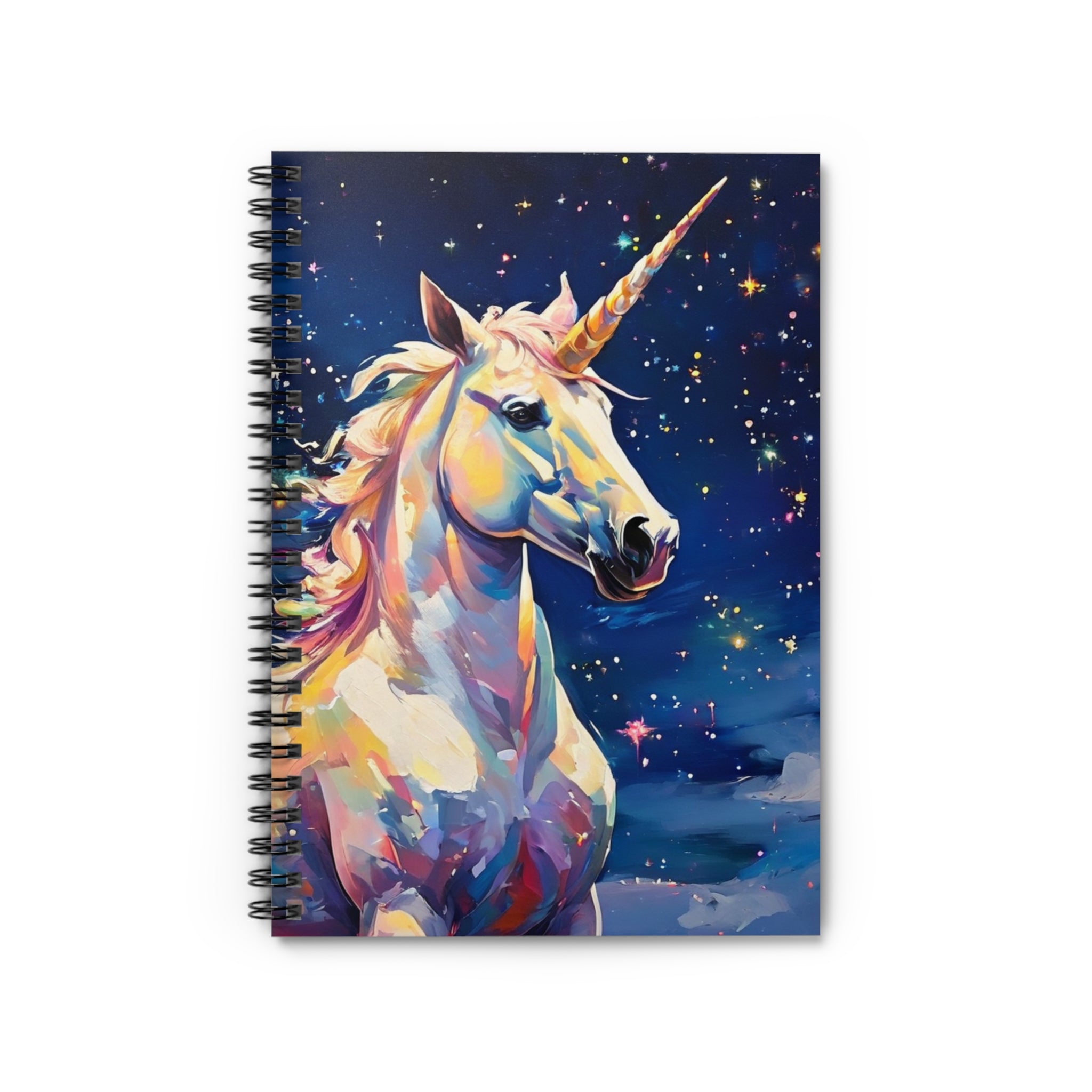 Watercolor Unicorn Spiral Notebook - Perfect for Dreamers and Creatives