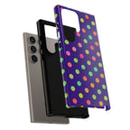Colorful Polka-Dot Tough Case for Android