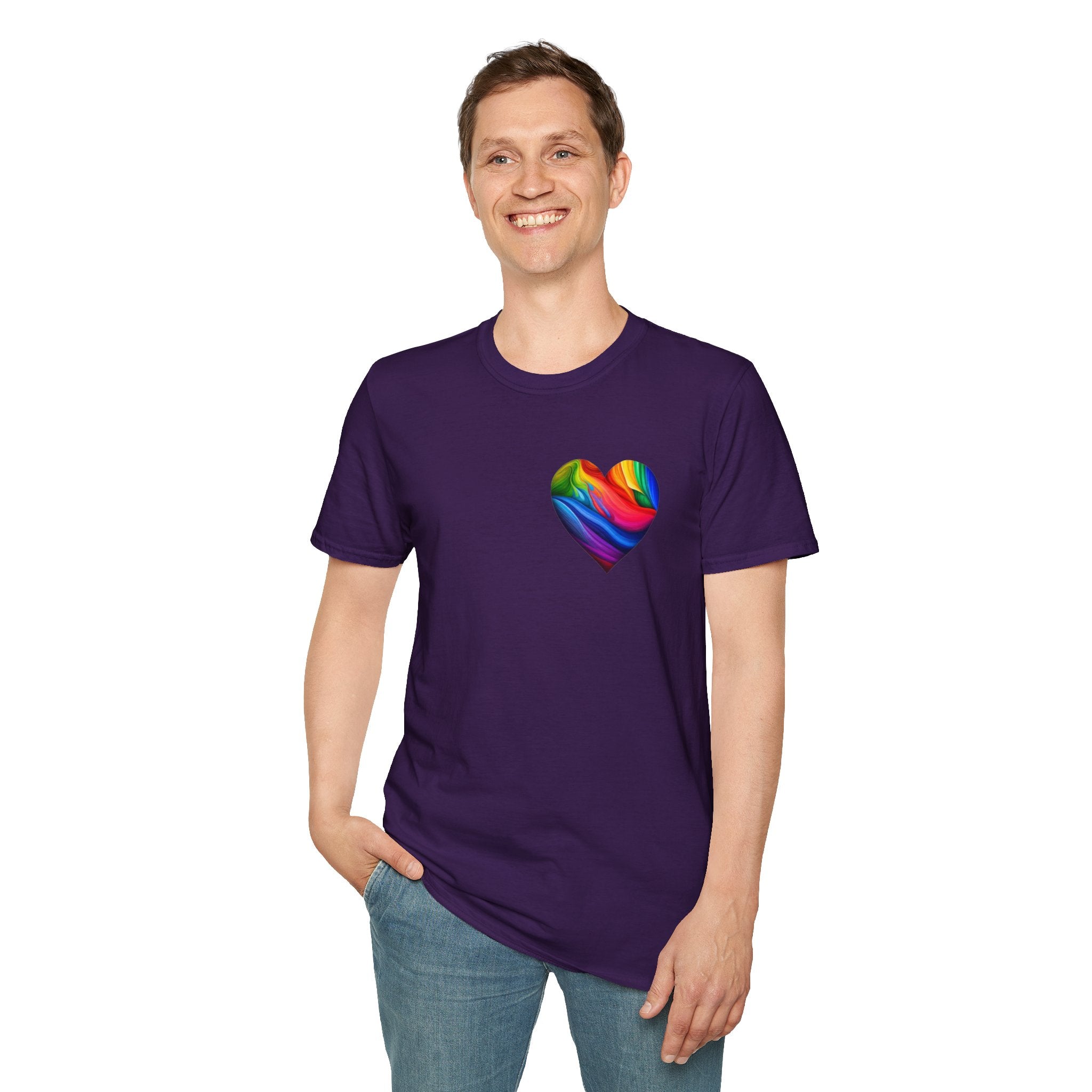 Pride Heart Design T-shirt