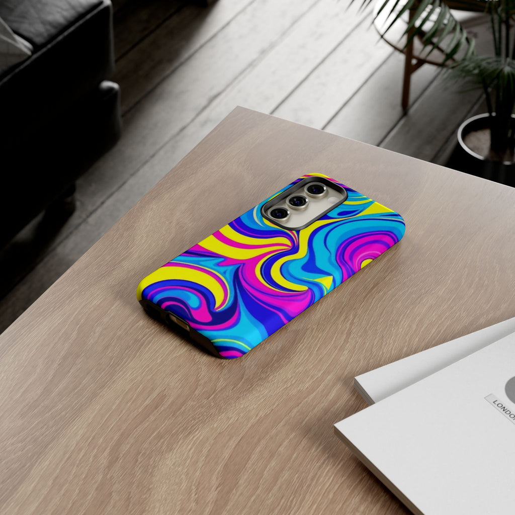 Psychedelic Swirl Tough Case for Android