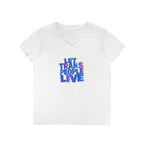 V-Neck T-Shirt Let Trans People Live Protest Design