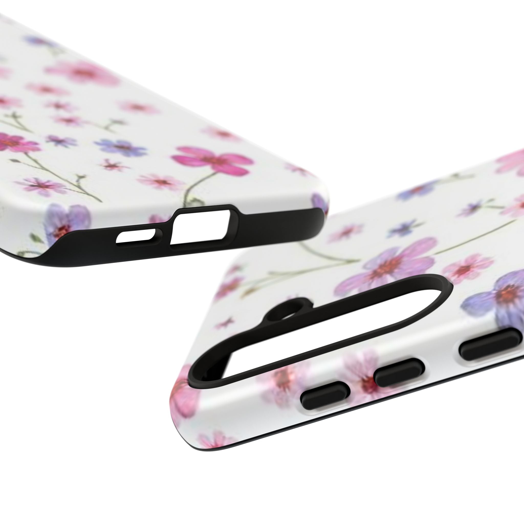 Pink Wildflower Tough Case for Android