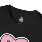 Unisex Softstyle T-Shirt - 'Boss Bitch' Heart Design - Funny Statement Tee