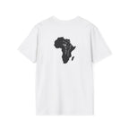 Unity and Heritage Unisex Softstyle T-Shirt with Pan-African Heart