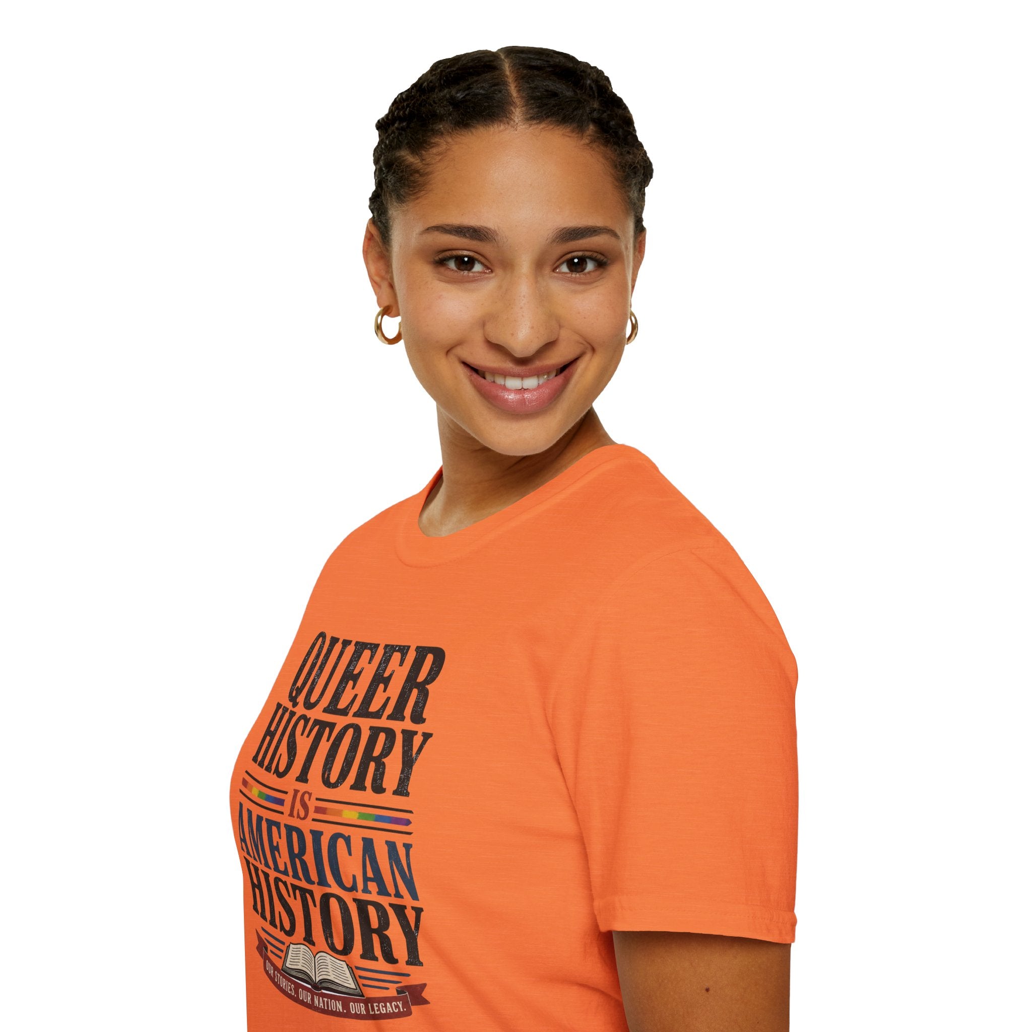 Queer History Is American — Graphic T-Shirt