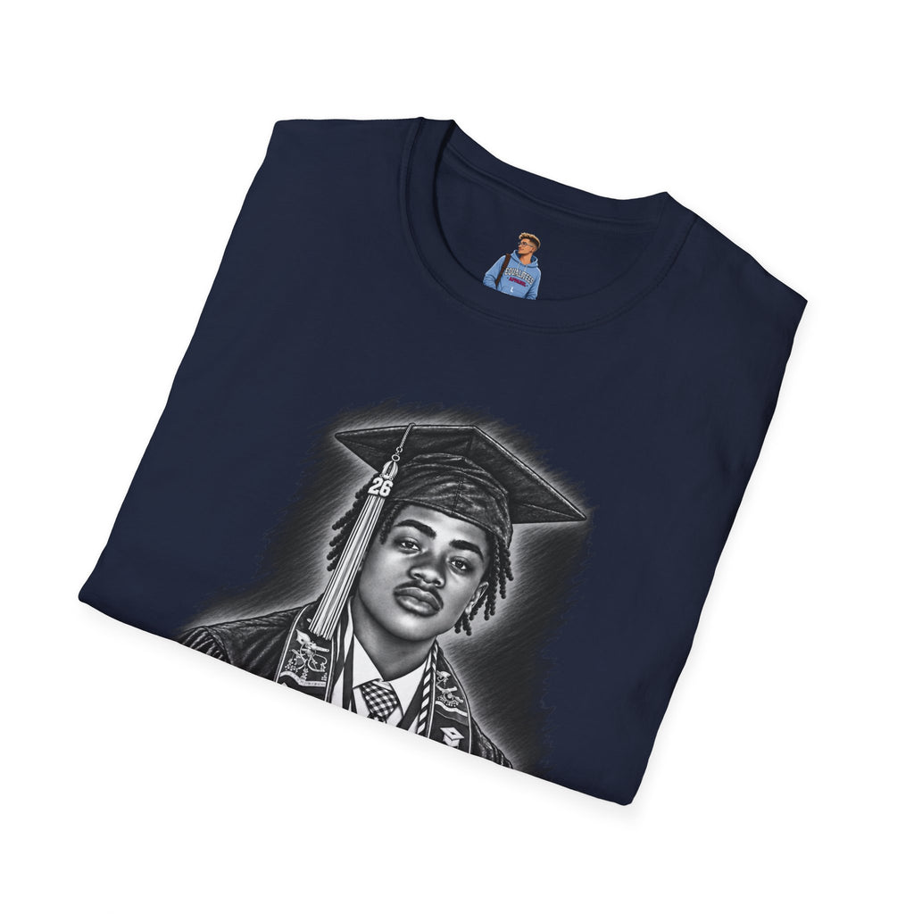 Portrait Front and Back - In Memory of Pierre Damas Bel T-Shirt