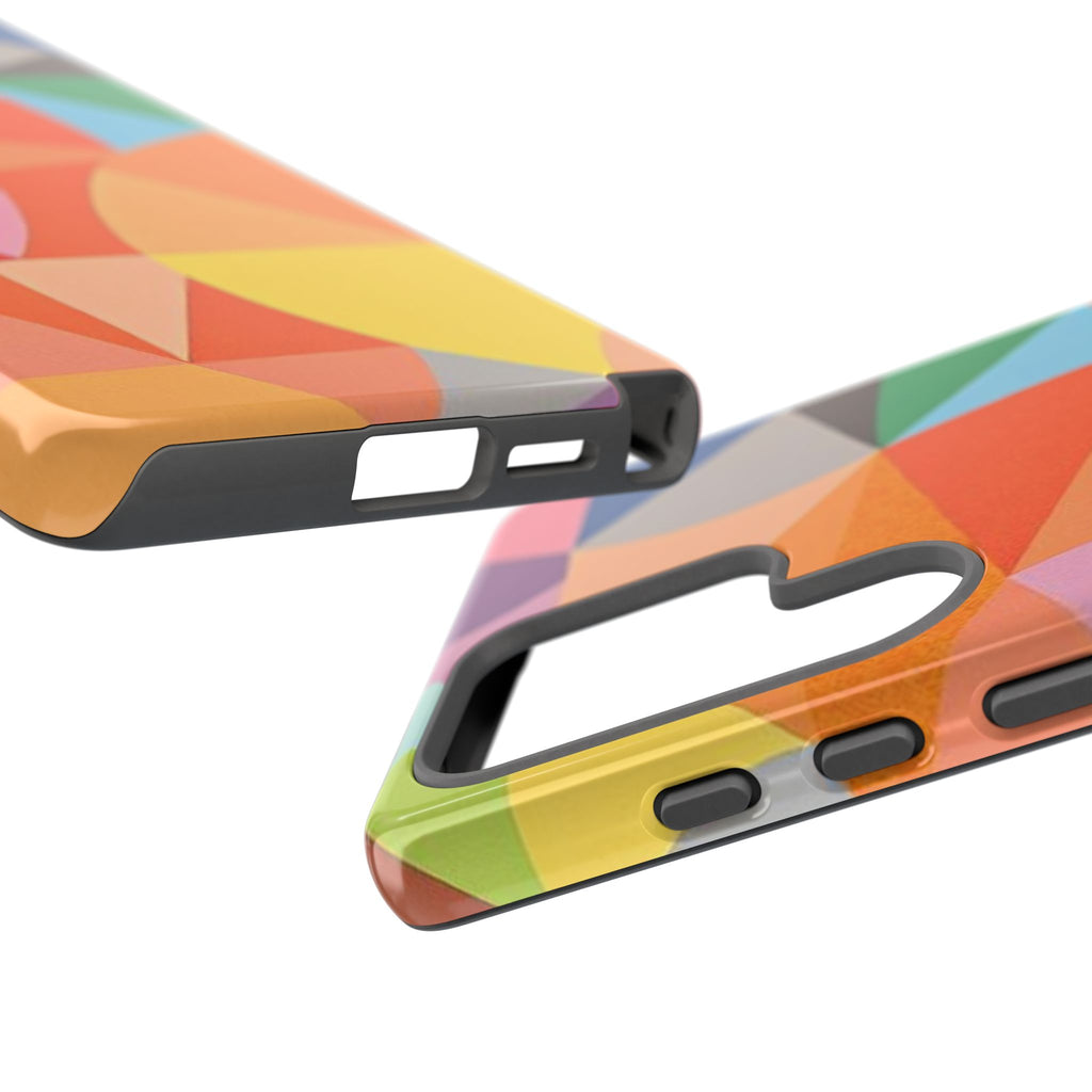 Colorful Geometric Tough Case for Android