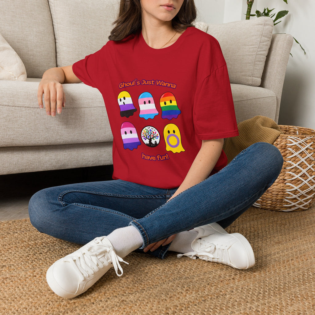 Ghouls Just Wanna Have Fun Pride Tree Las Vegas T-Shirt