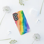 Rainbow Watercolor Art Tough Cases For Android & iPhone