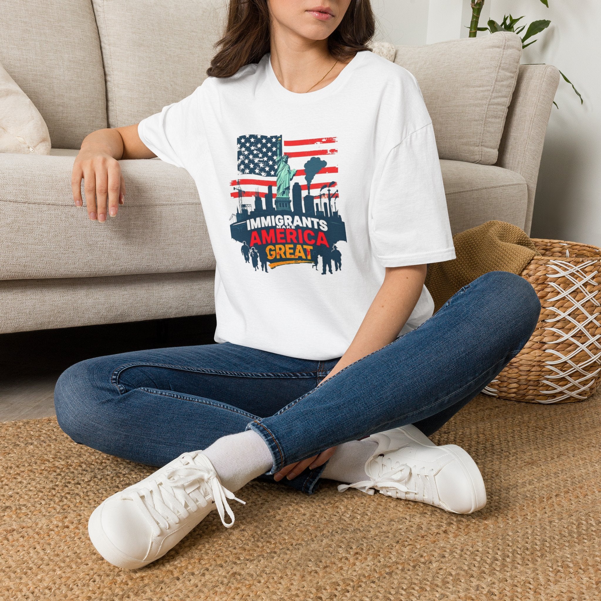 Immigrants Make America Great t-shirt