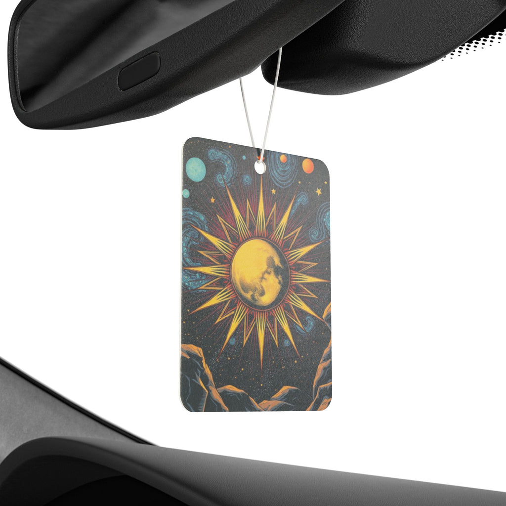 Sun and Moon Cosmic Car Air Freshener - Eclectic and Aromatic