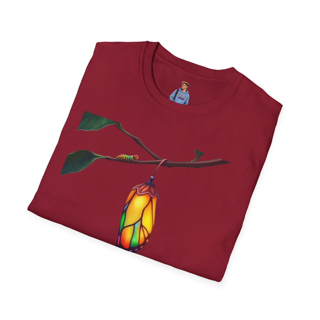 Rainbow Butterfly Cocoon Pride T-Shirt