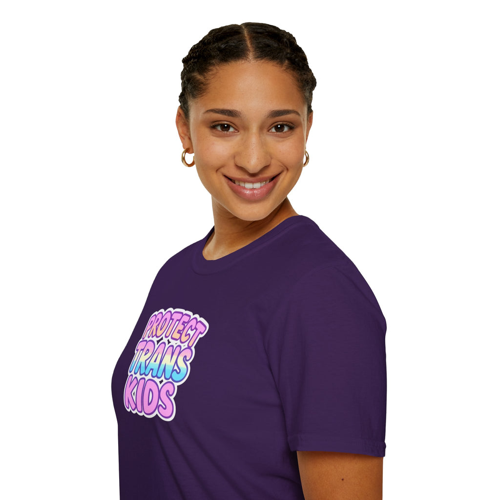 Unisex Softstyle T-Shirt - Protect Trans Kids Tee