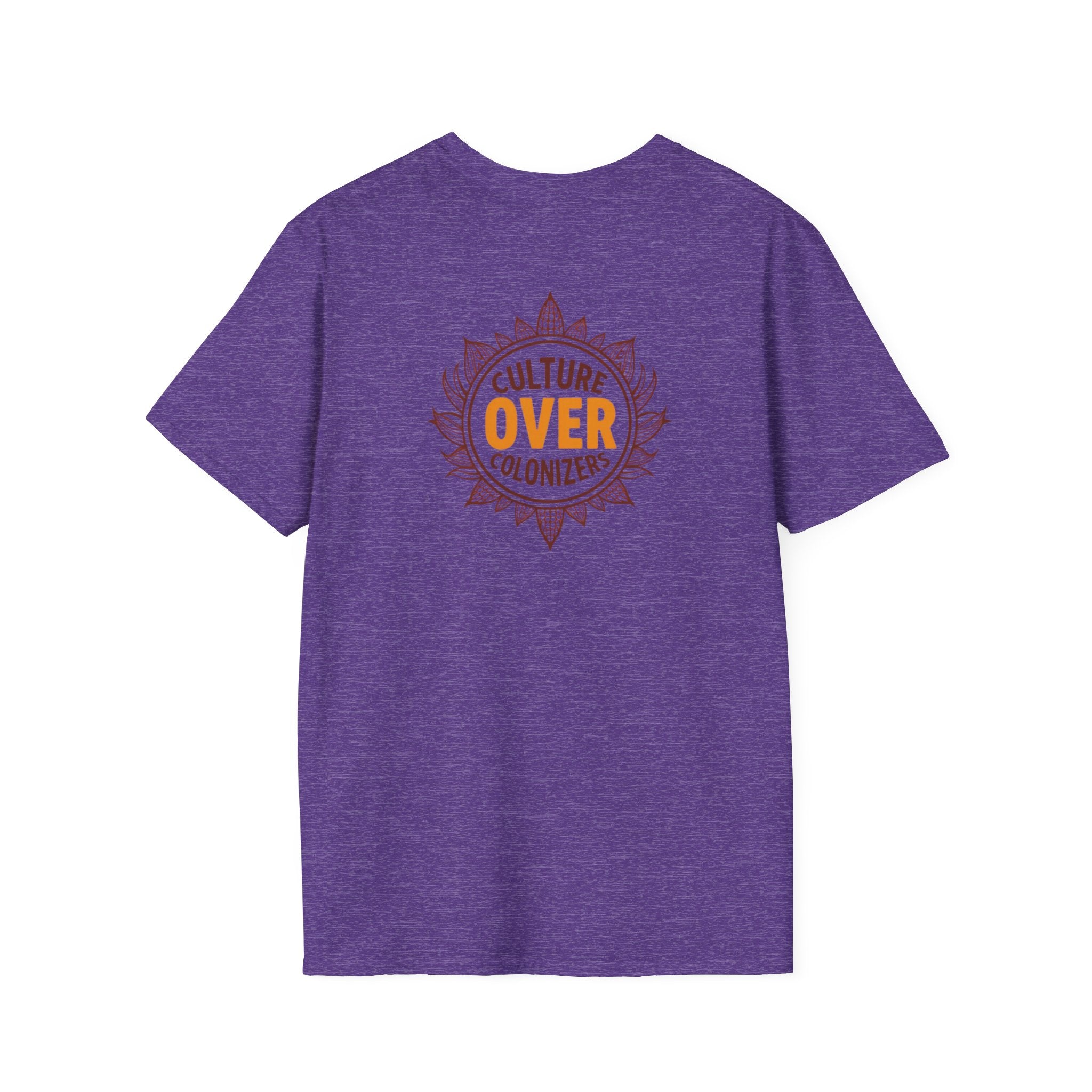 Culture Over Colonizers Unisex Softstyle T-Shirt