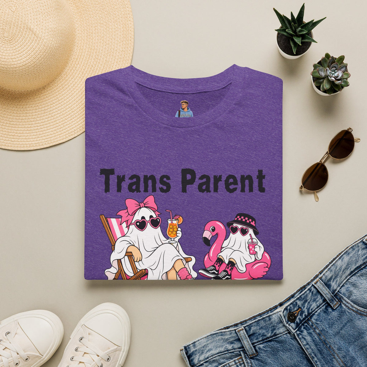 Trans Parent 2 Halloween Pride Tree Las Vegas T-Shirt