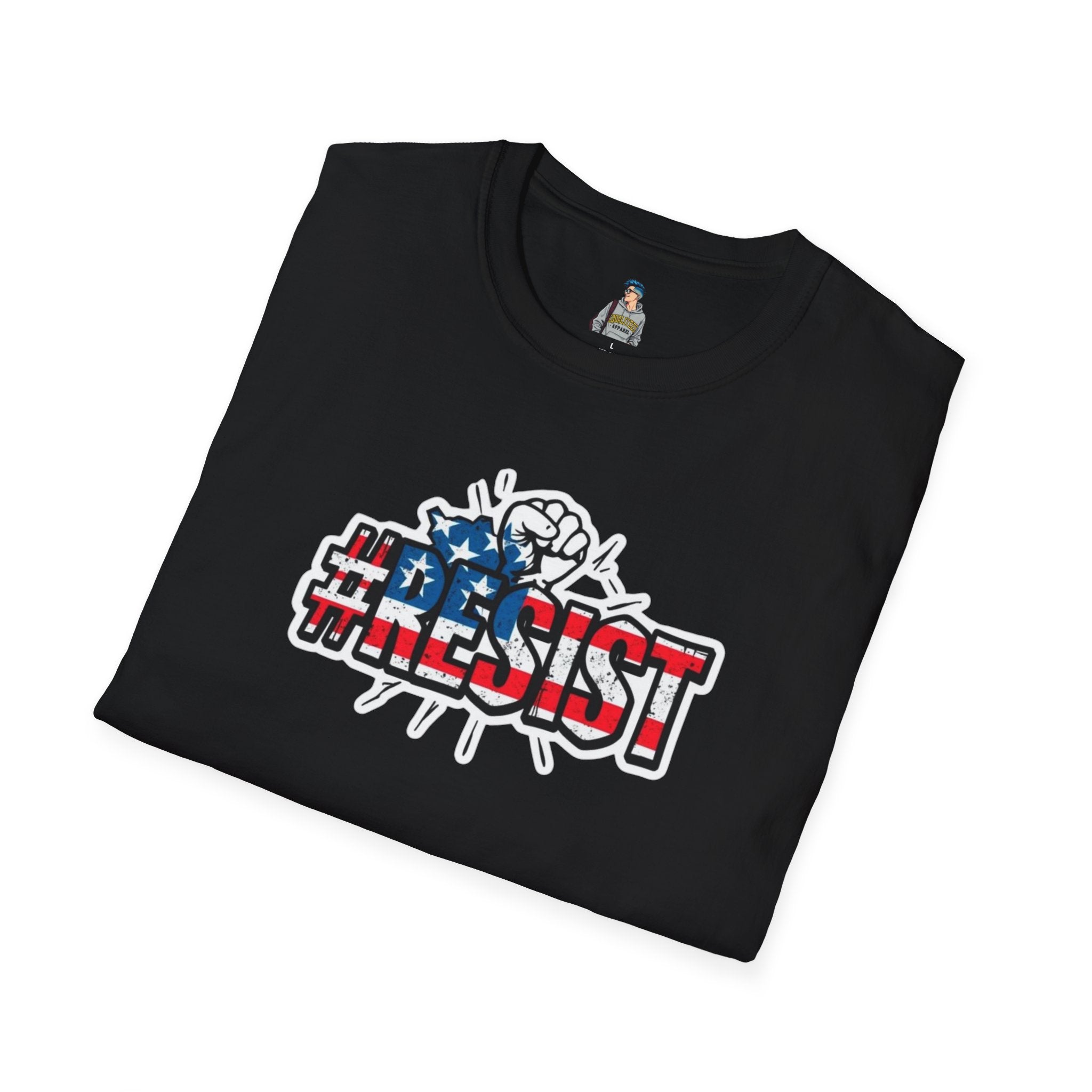 Unisex Softstyle T-Shirt - 'Fascists Feed on Fear, Starve Them' Protest Tee