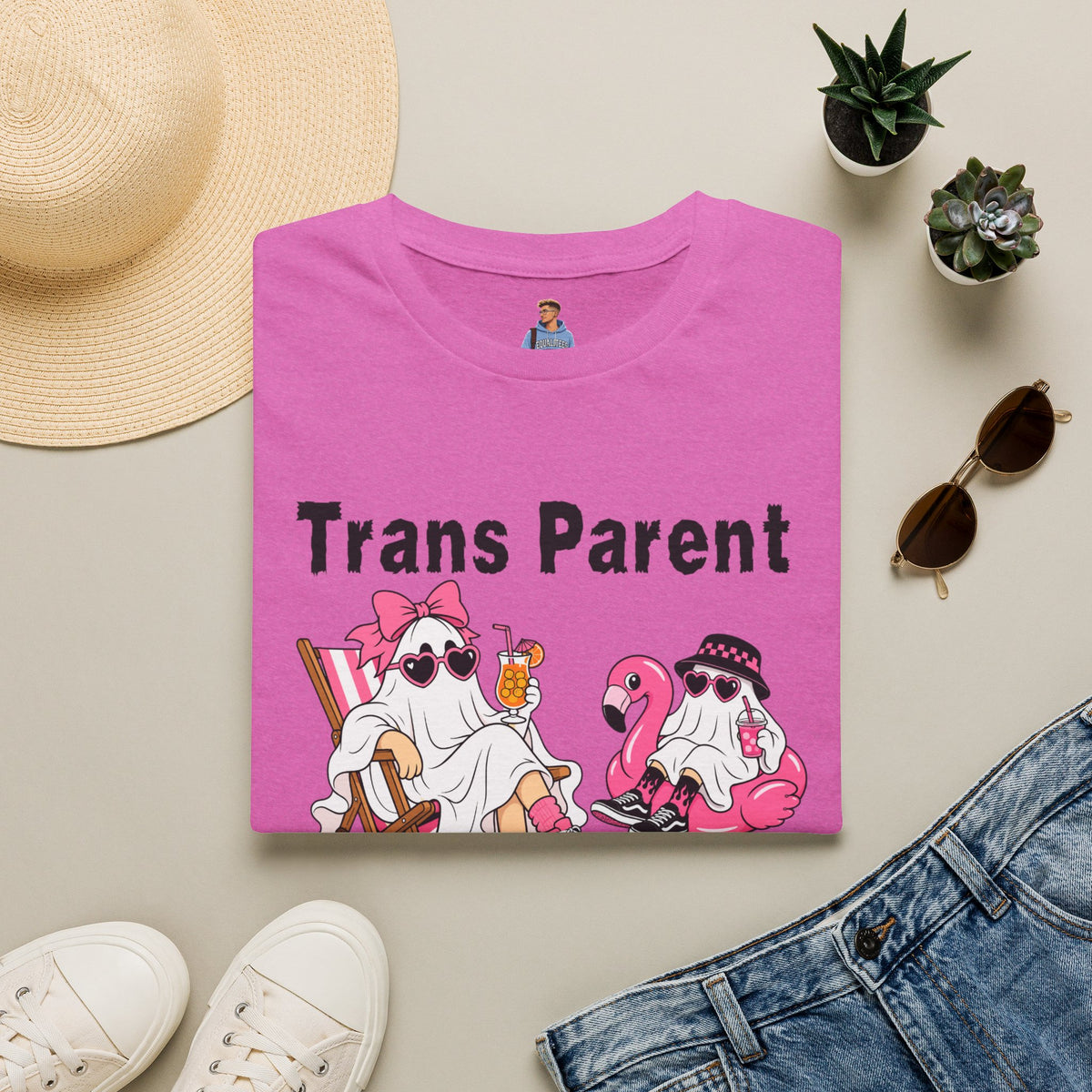 Trans Parent 2 Halloween Pride Tree Las Vegas T-Shirt
