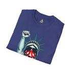 Resist - Patriotic Statue of Liberty T-Shirt - Unisex Softstyle Tee