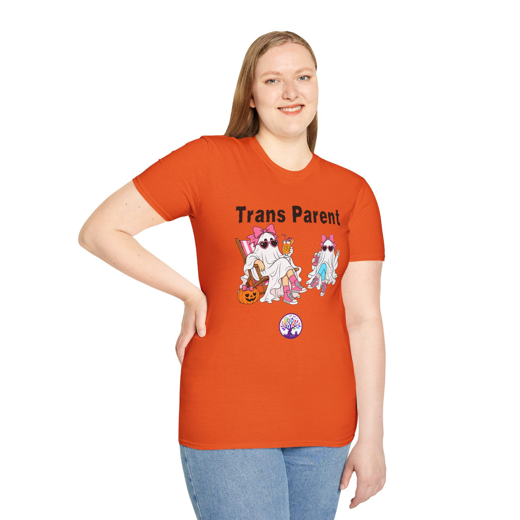 Trans Parent 1 Halloween Pride Tree Las Vegas T-Shirt