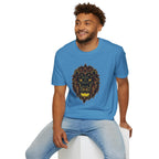 Black & Proud Lion Softstyle T-Shirt - Unisex Graphic Tee
