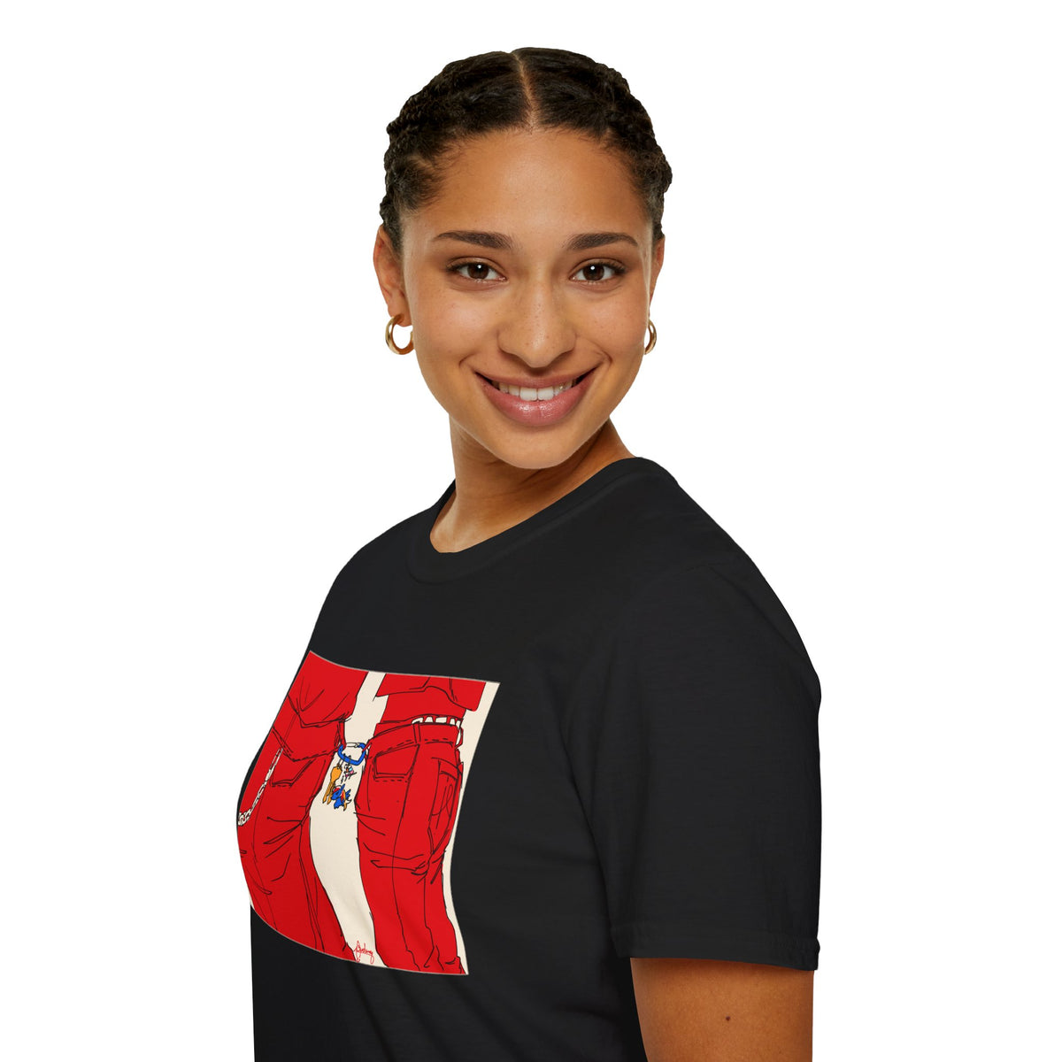 Red Jeans by Audrey Pride Tree Las Vegas T-Shirt