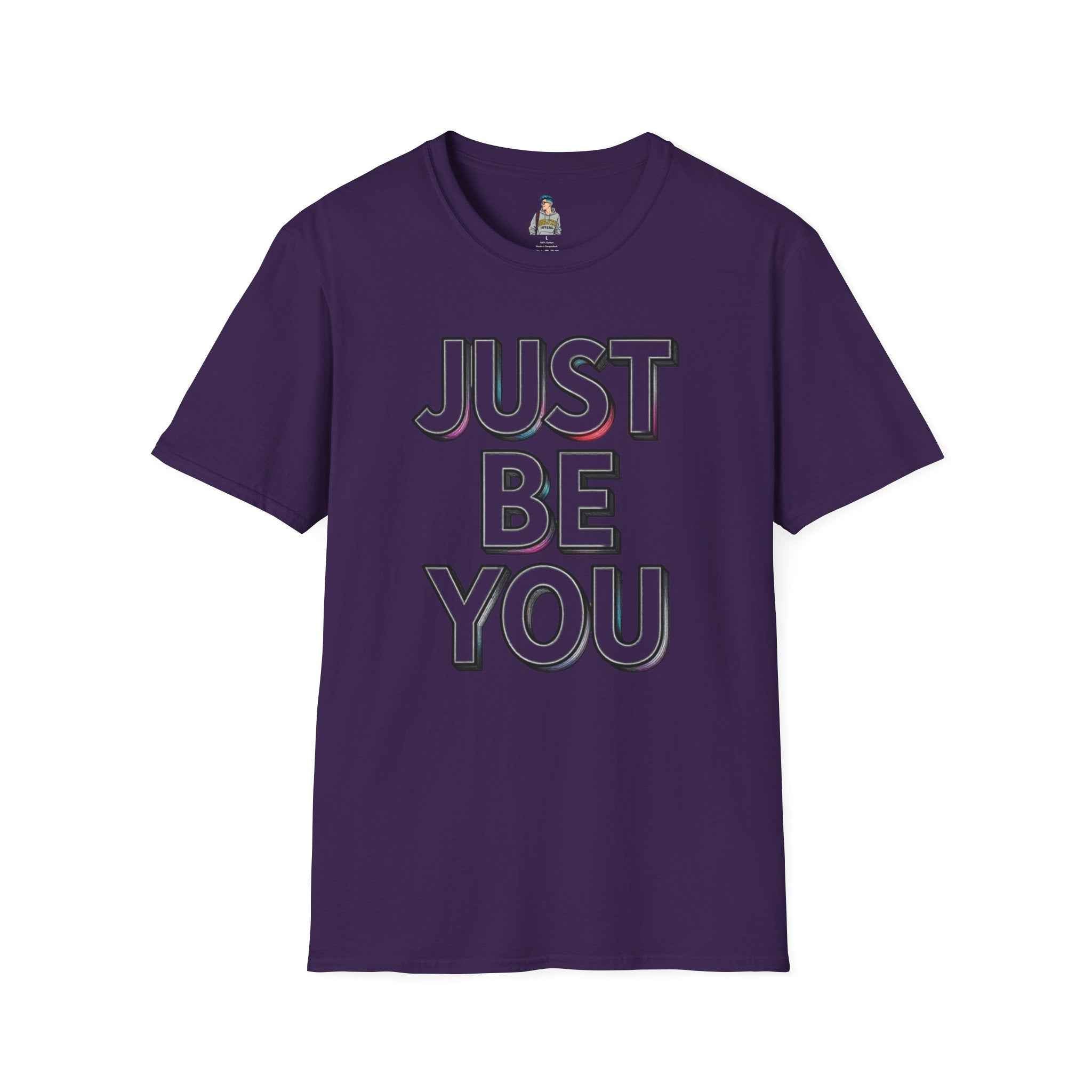Just Be You T-Shirt — Inspirational Minimalist Graphic Tee
