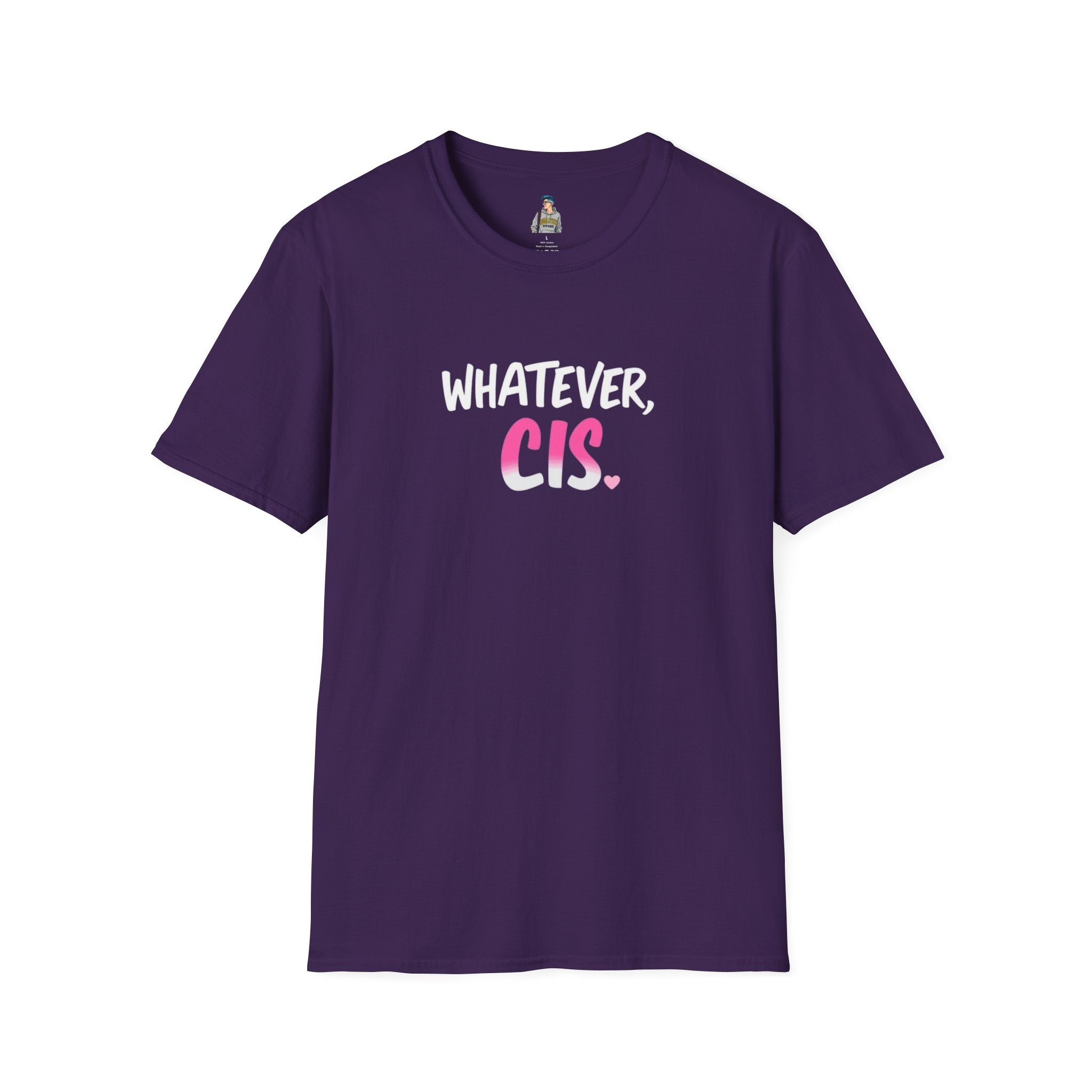 Whatever, CIS Unisex Softstyle T-Shirt - Comfortable and Inclusive Pride Apparel