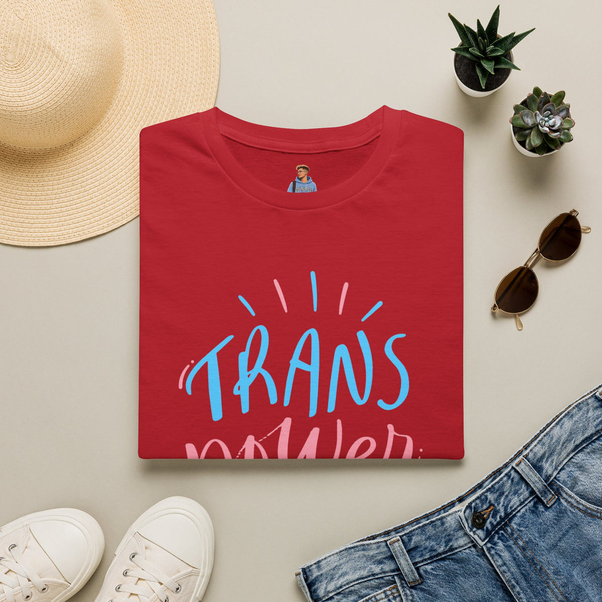 Trans Power Pride Tree Las Vegas T‑ Shirt