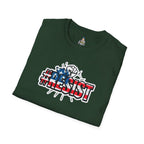 Unisex Softstyle T-Shirt - 'Fascists Feed on Fear, Starve Them' Protest Tee