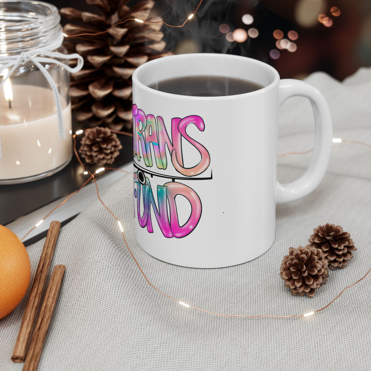 BTTF - Black Trans Travel Fund Coffee Mug (11 or 15 oz)