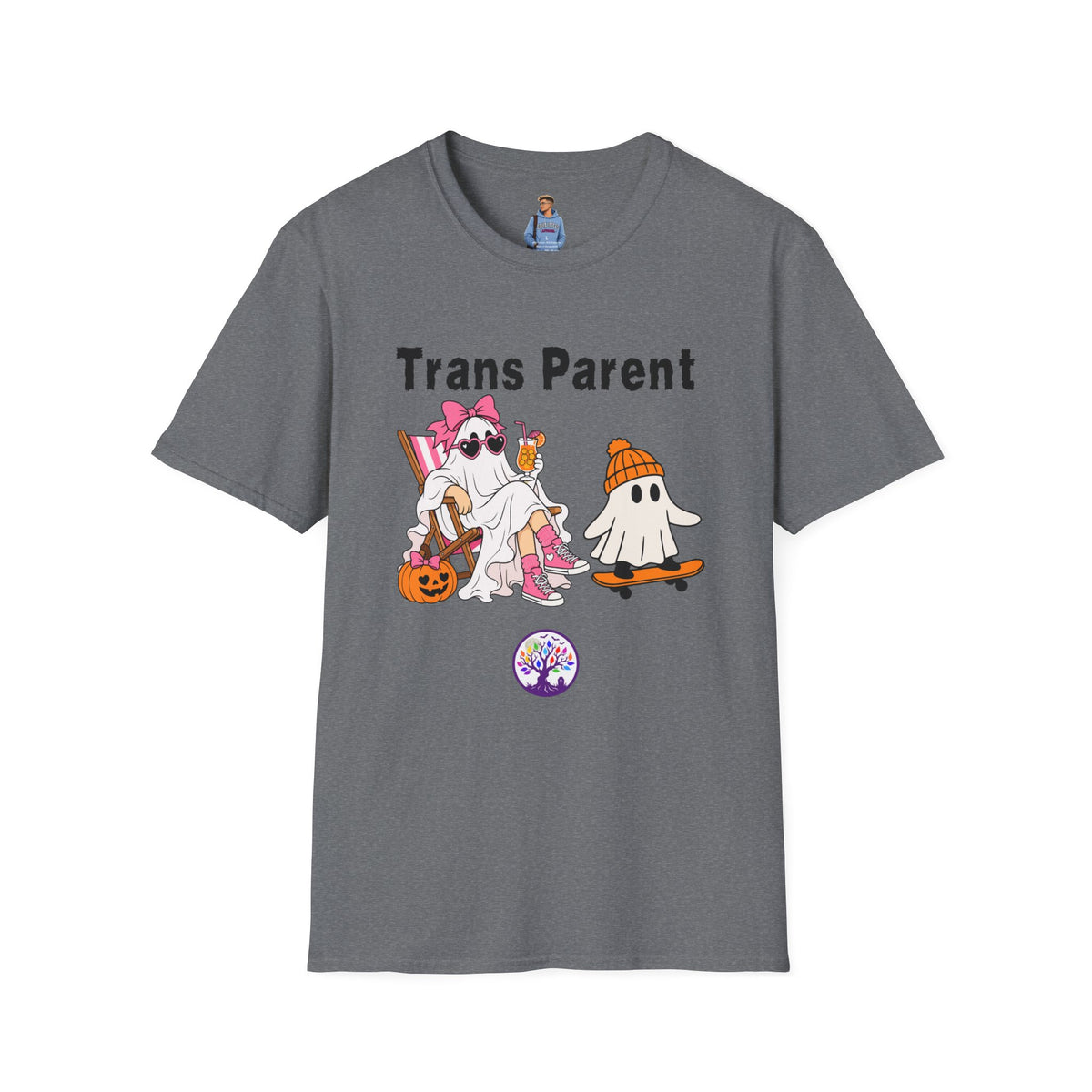 Trans Parent 3 Halloween Pride Tree Las Vegas T-Shirt