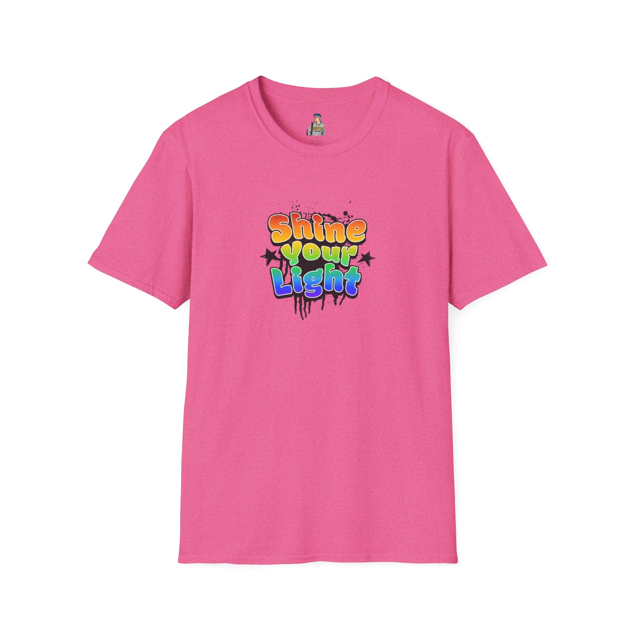 Shine Your Light Unisex Softstyle T-Shirt