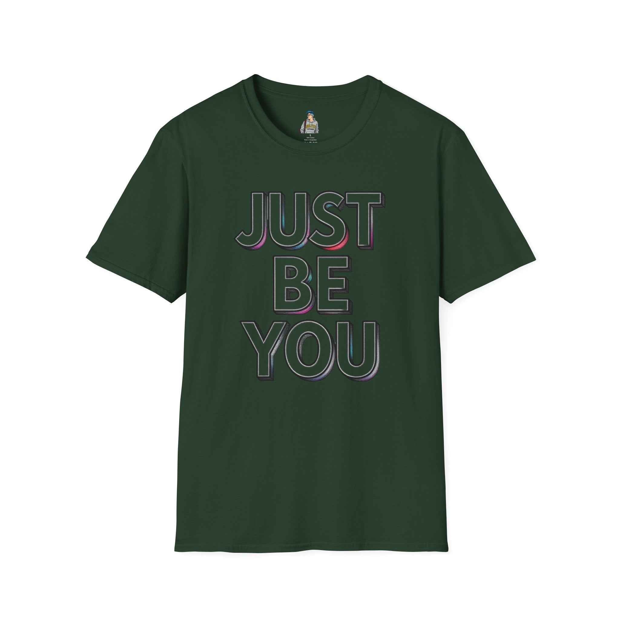 Just Be You T-Shirt — Inspirational Minimalist Graphic Tee