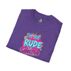 Unisex Softstyle T-Shirt - 'I'm Not Rude, I'm Selective' Fun Graphic Tee