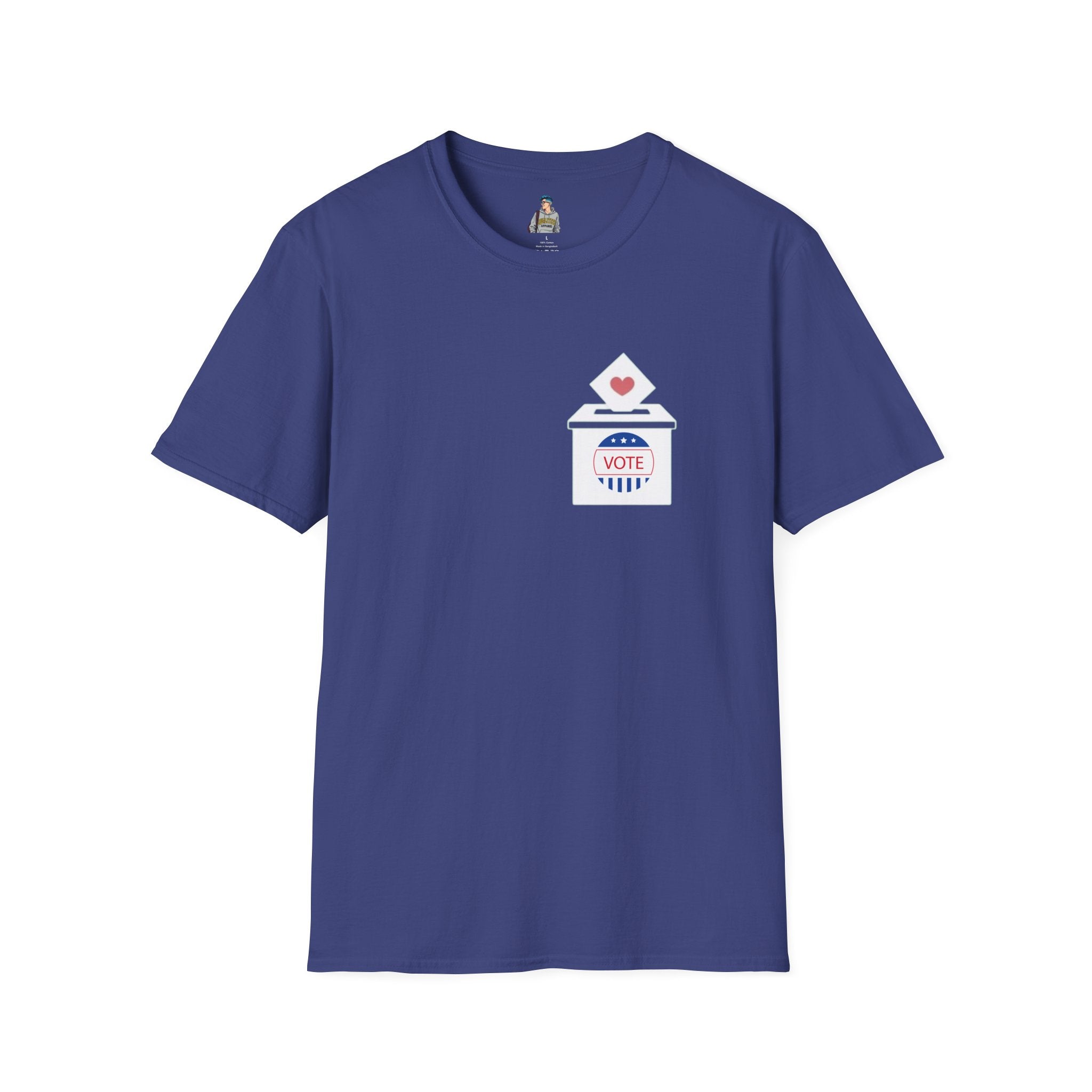 Vote with Your Heart Unisex Softstyle T-Shirt