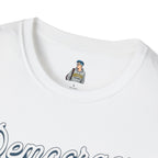 Democracy First T-Shirt | Unisex Softstyle Tee for Equality & Justice - EqualiTees.Me