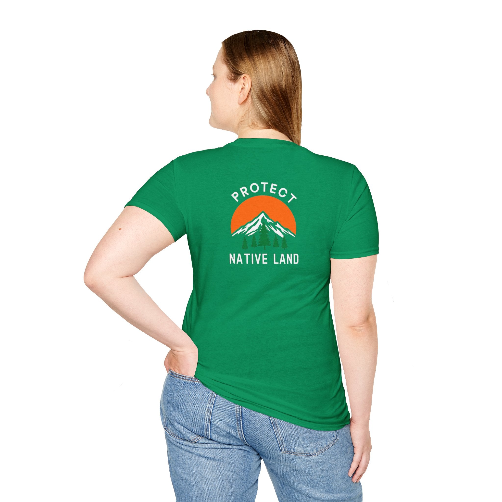 Protect Native Land Softstyle Unisex T-shirt