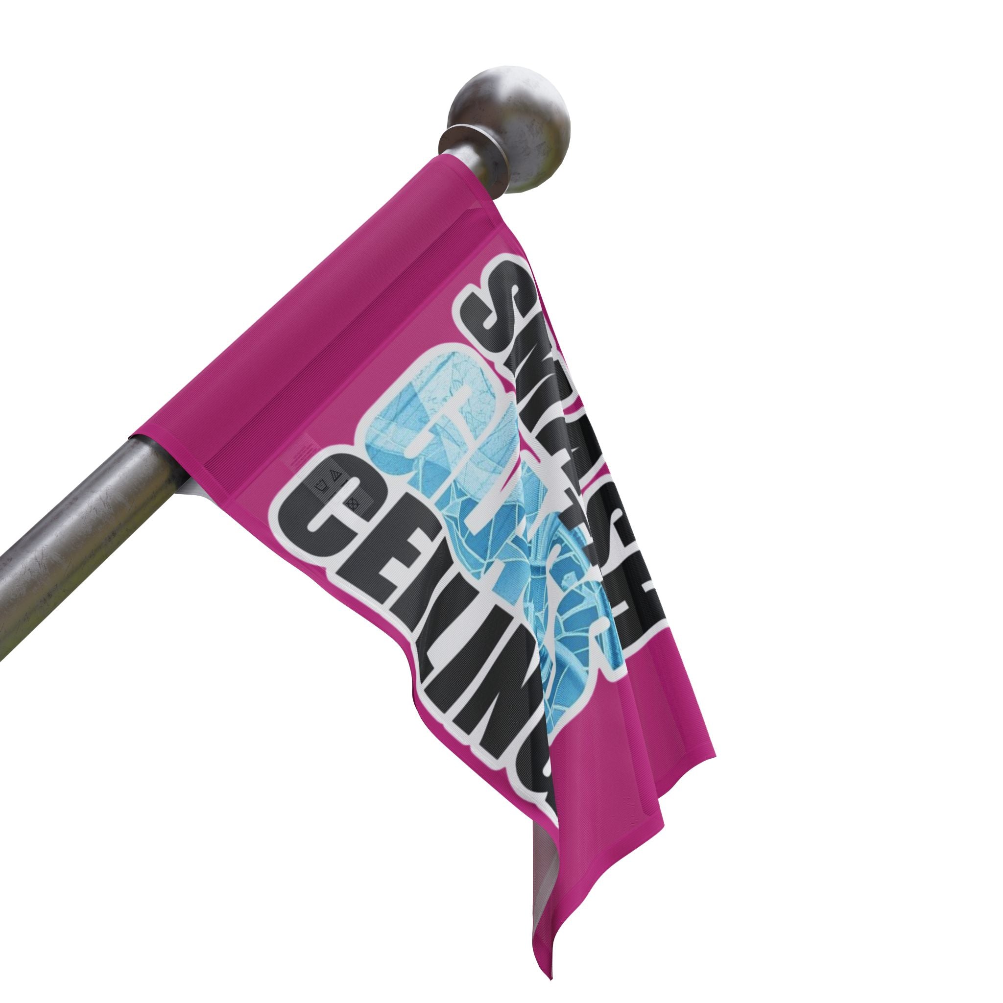 Smash The Glass Ceiling - Protest Flag
