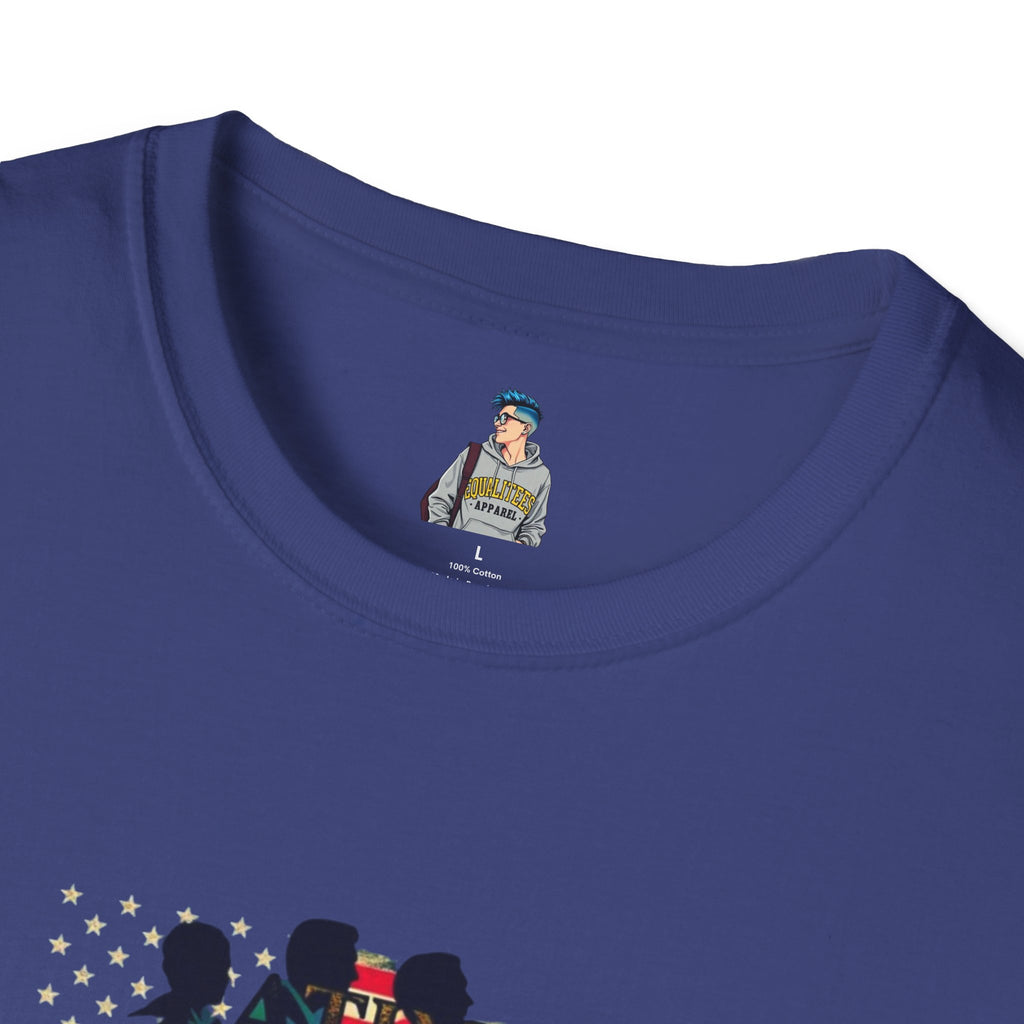 Unisex Softstyle T-Shirt - 'Latino History is American History' Graphic Tee