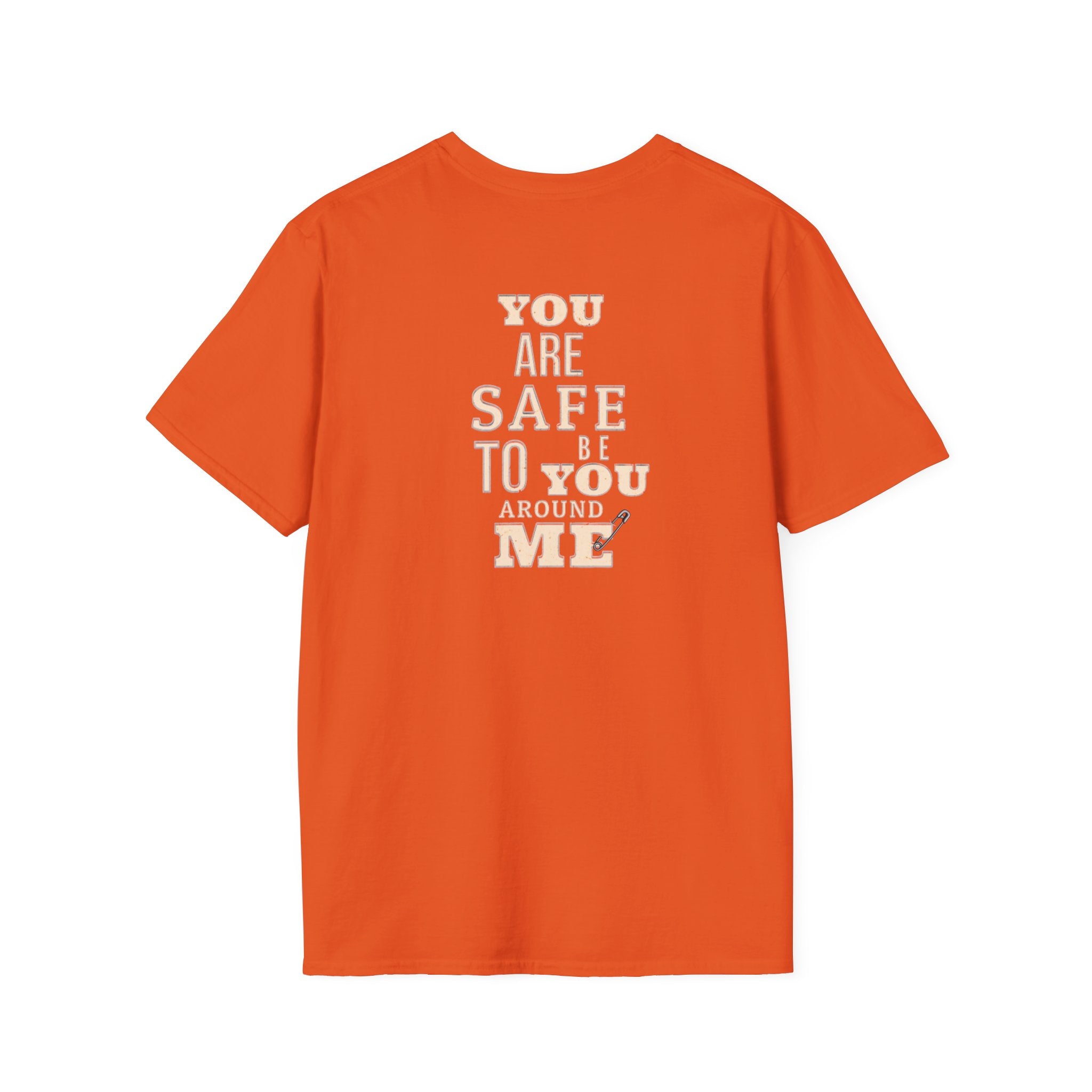 Safety Pin Know That You Are Loved Inspirational Tee Unisex Softstyle T-Shirt