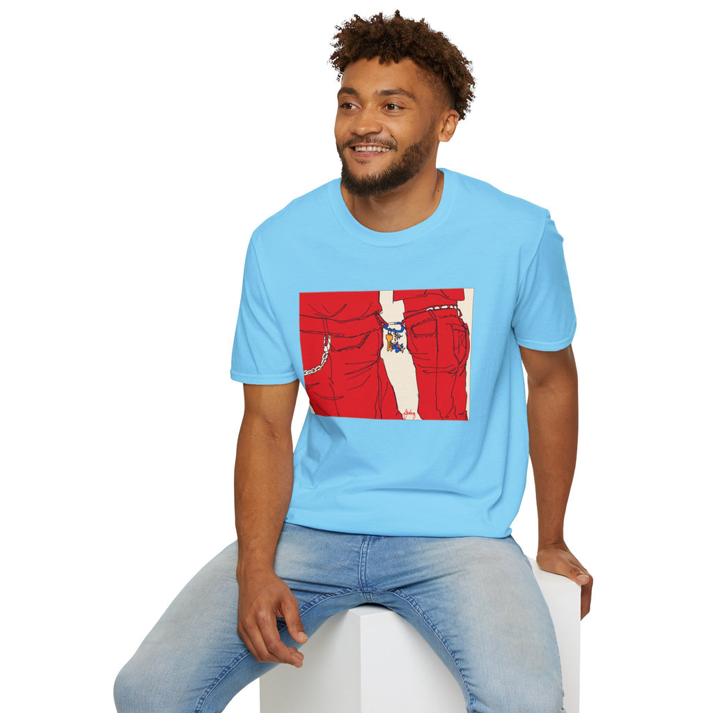 Red Jeans by Audrey Pride Tree Las Vegas T-Shirt
