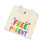 Free Parent Hugs T-Shirt — Colorful Affirming Pride
