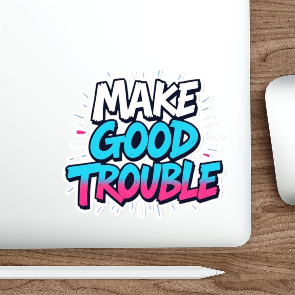 Die-Cut Stickers -  Trans Pride Colors