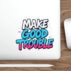 Die-Cut Stickers -  Trans Pride Colors