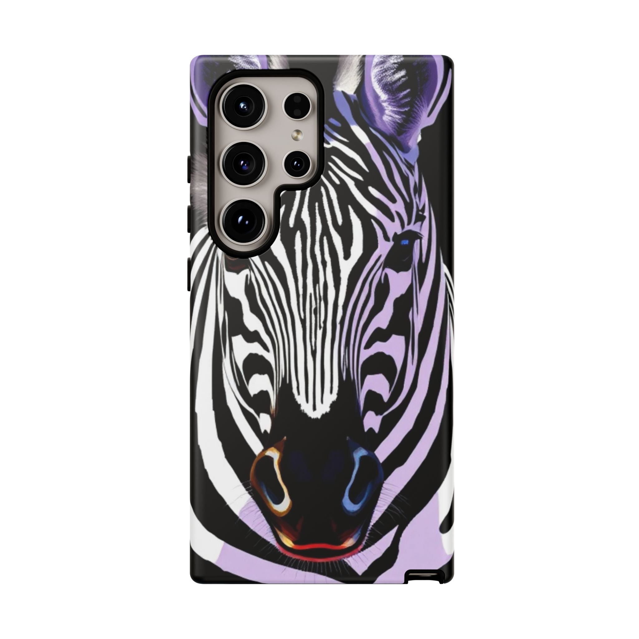 Android OR iPhone Compatible Cases - Zebra Design - Unique Tough Cases