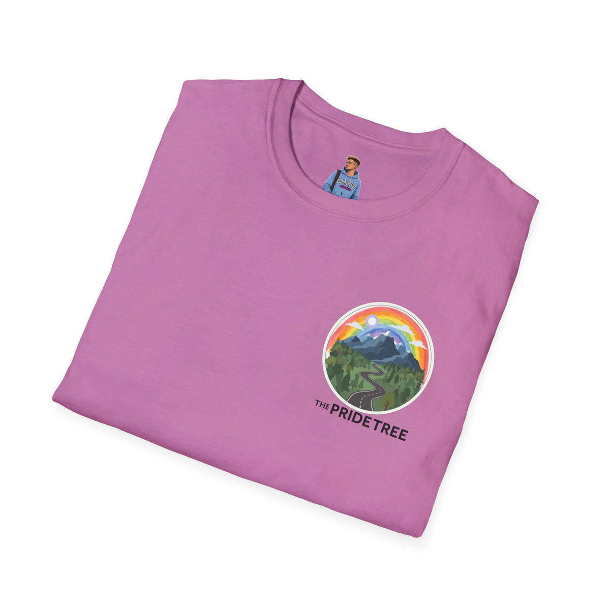 Pride Tree Las Vegas Mountain Graphic T-Shirt