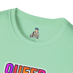 Queer Youth Exist T-Shirt | Unisex Softstyle Tee for Pride Events & Everyday Wear