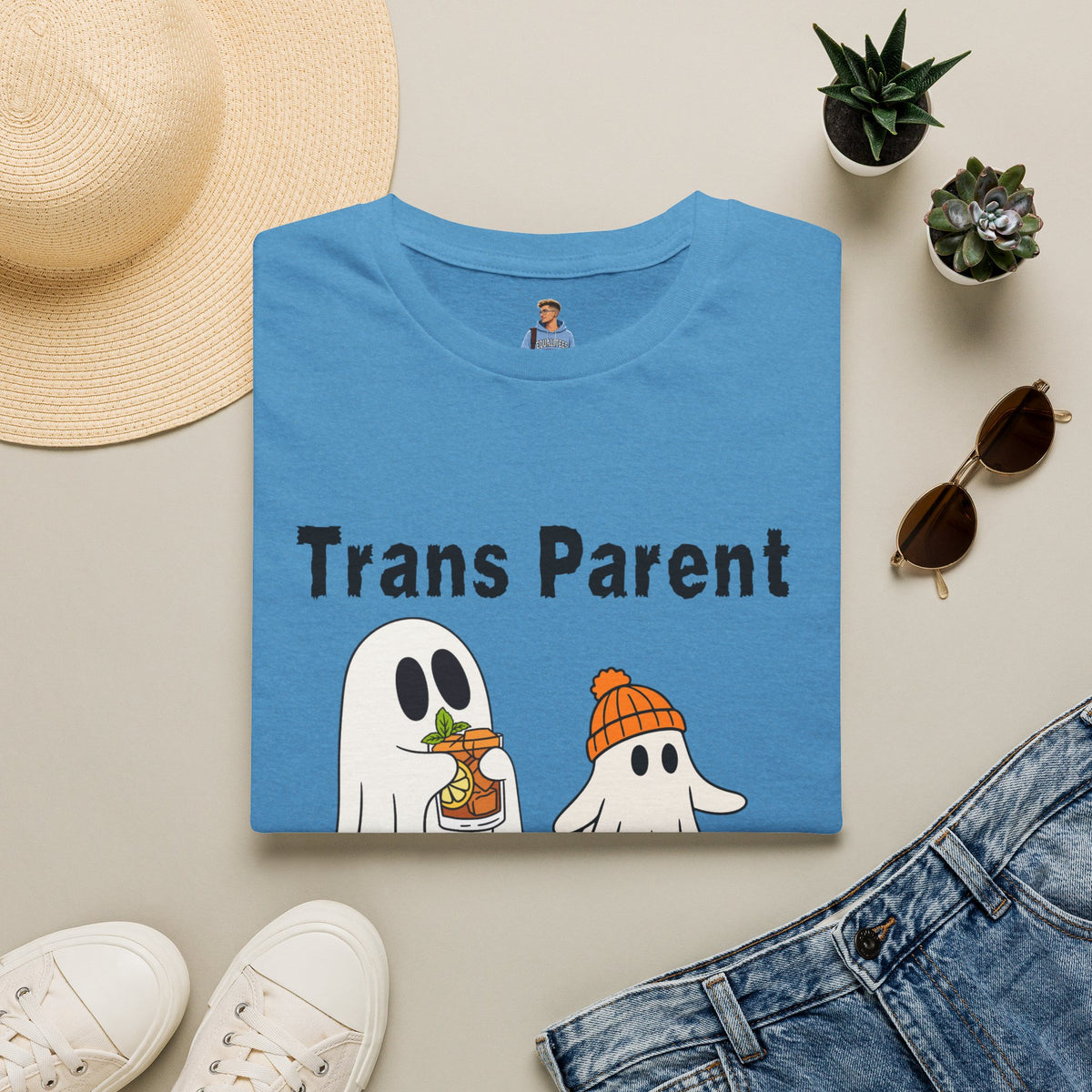 Trans Parent 5 Halloween Pride Tree Las Vegas T-Shirt