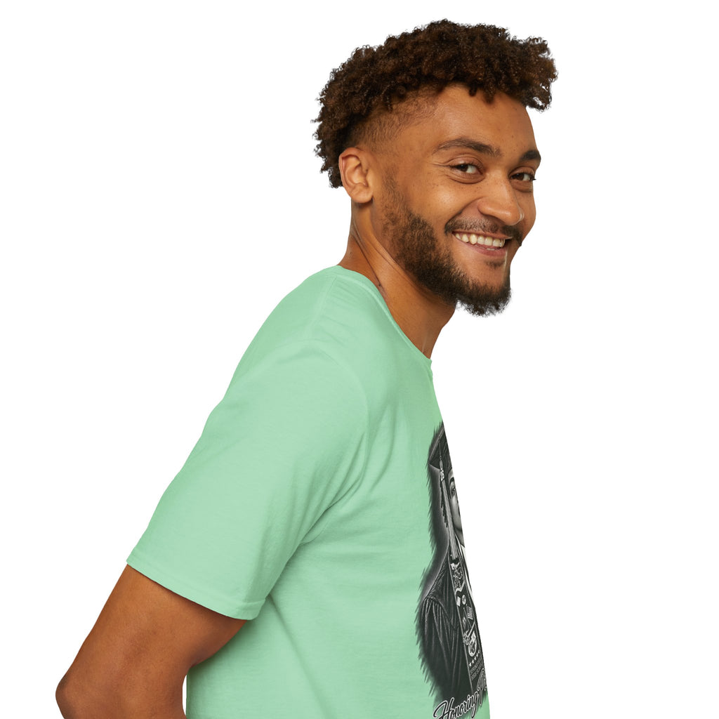 Portrait Front and Back - In Memory of Pierre Damas Bel T-Shirt